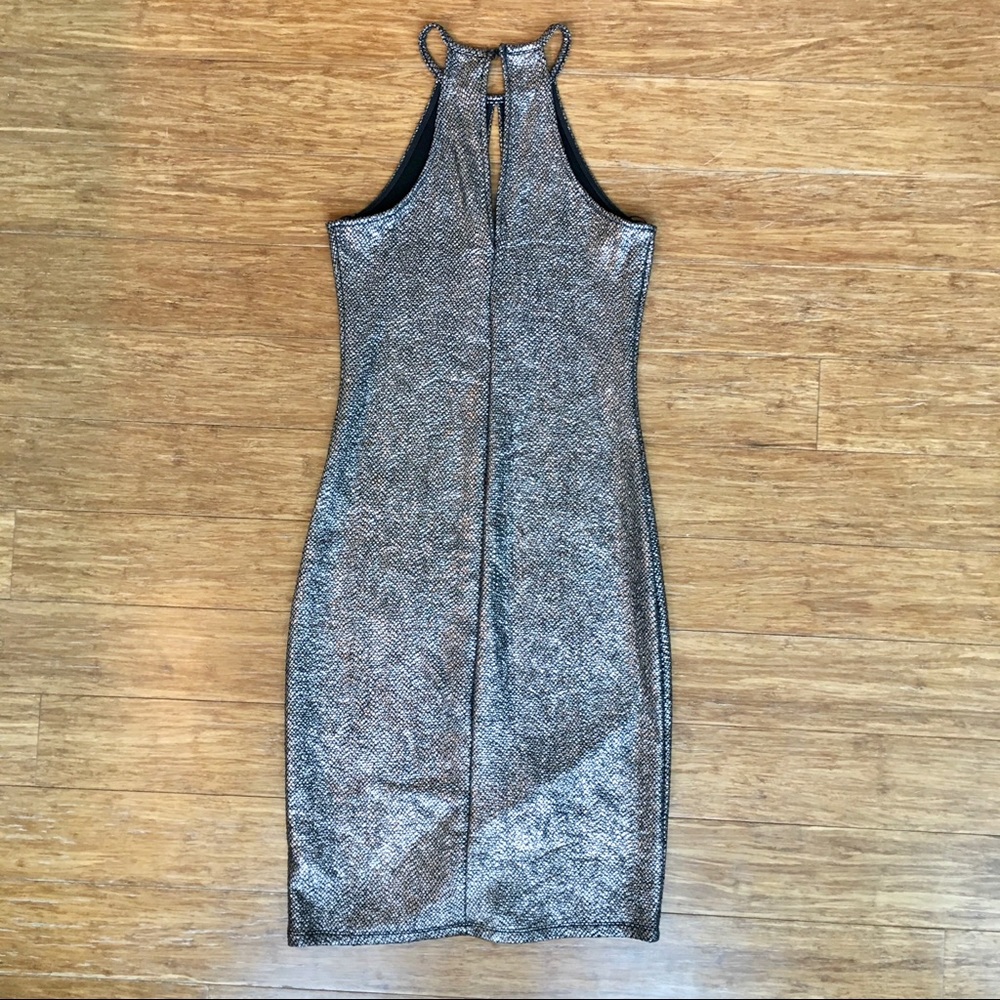One Clothing silver and black dress - Picture 3 of 3